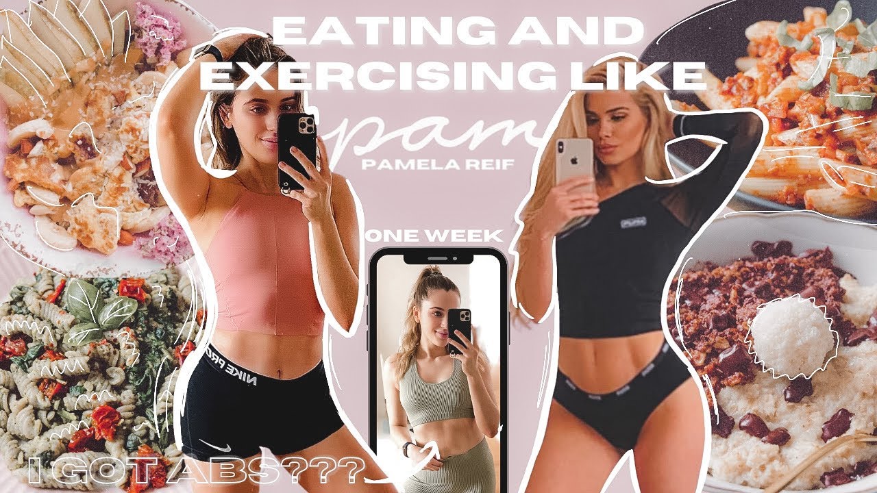 I ATE AND EXERCISED like PAMELA REIF for a week (very hard!!) | RESULTS