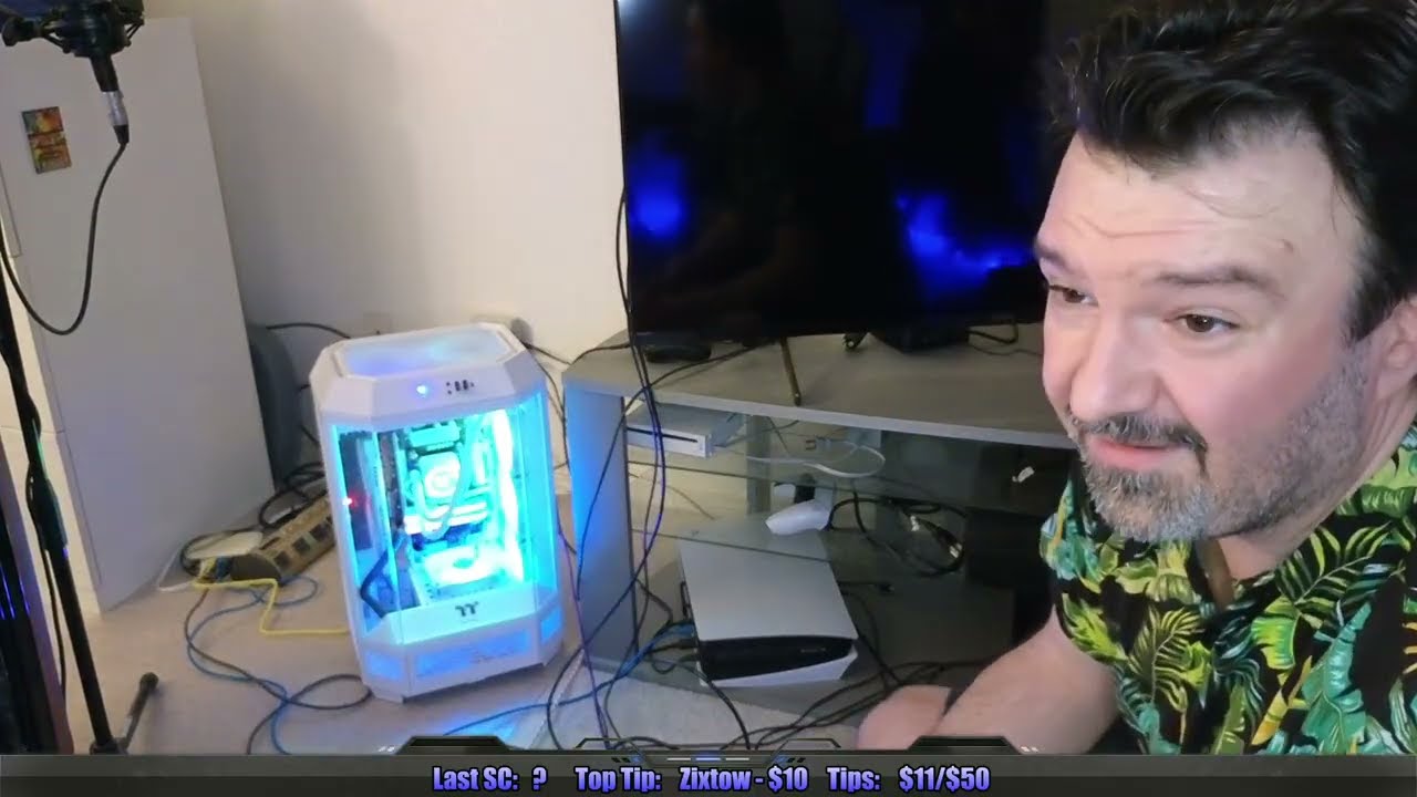 PC Reveal, Hooking It Up, LIGHTS and... TECH ISSUES! NOOO! Part 1: New Gaming PC Setup August 2024