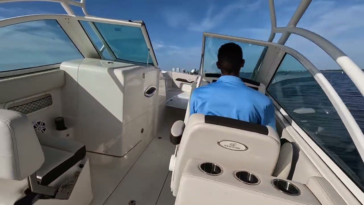 2023 Sailfish 245DC walkthrough with sea trial