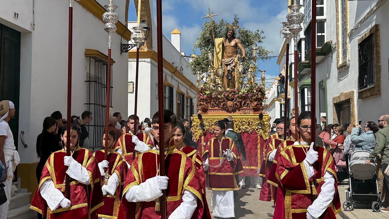 Procesión Resucitado, Domingo de Resurrección Puerto Real 2025