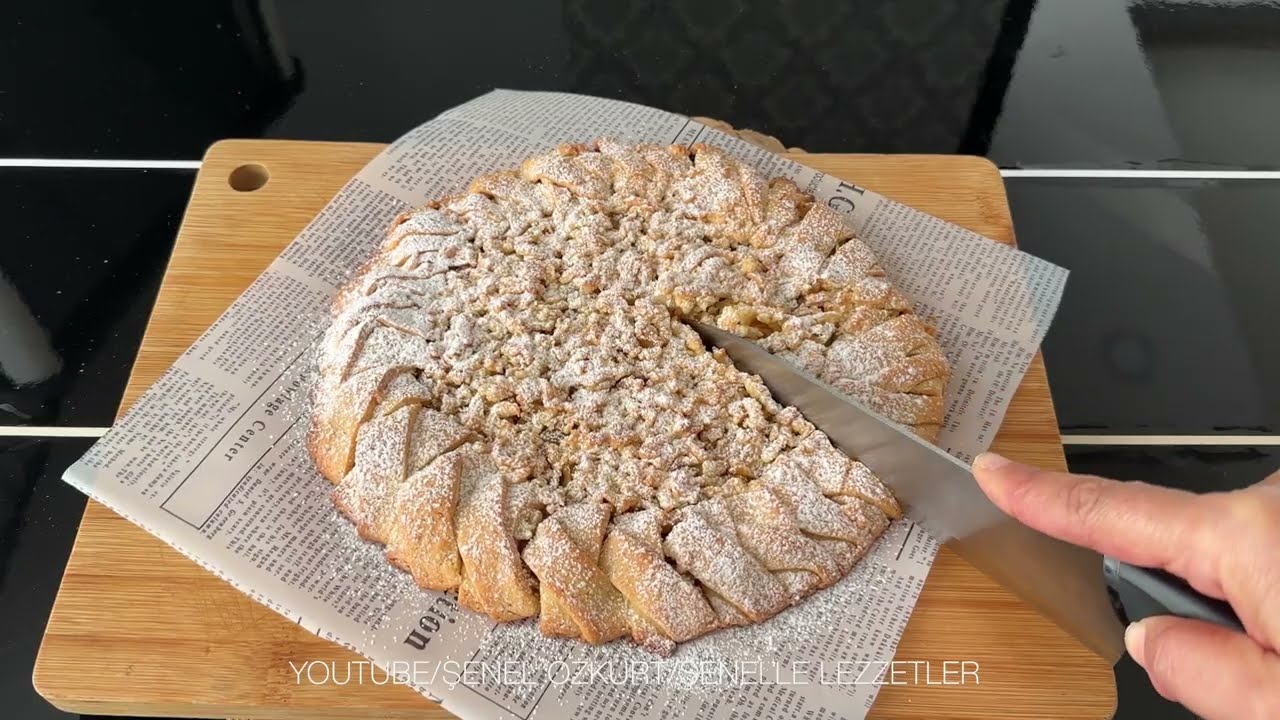 Aslaa Yumuşamıyor😍  SIRRI BU VİDEODA😍Şahane kıyırlıkta ELMALI TURTA TARİFİ👌