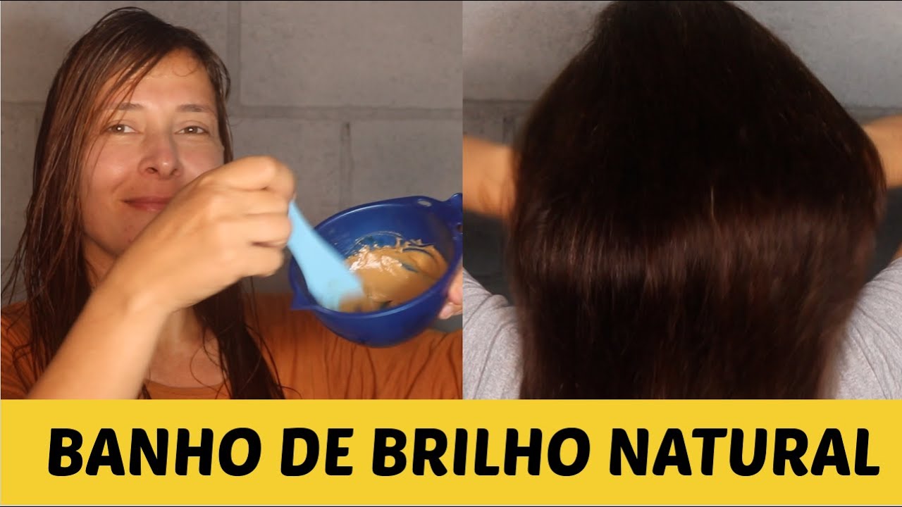 BANHO DE BRILHO COM CAFÉ alinha renova e doa brilho