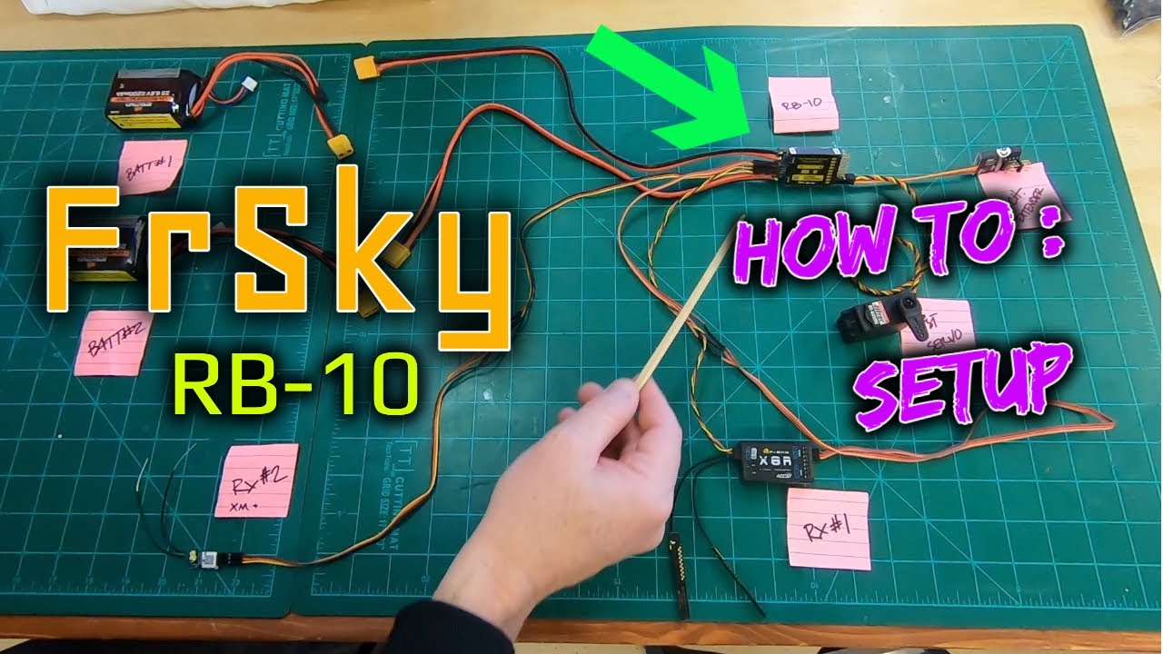 FrSky RB-10 TUTORIAL: HOW TO Set Up a Dual Receiver Redundancy System for RC
