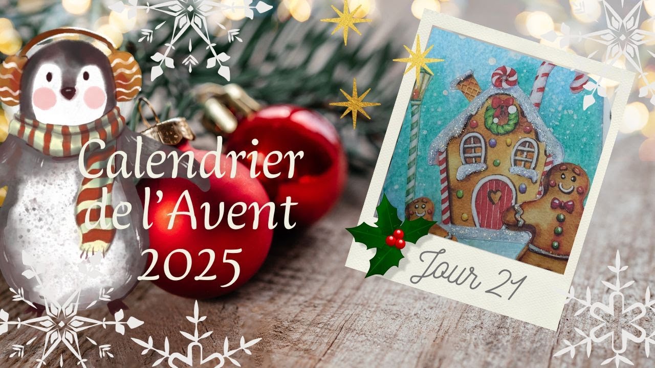 Calendrier de l'avent Jour 21 🎄🎅 Fil rouge de @sophiecrea #filrougesophiecréa 