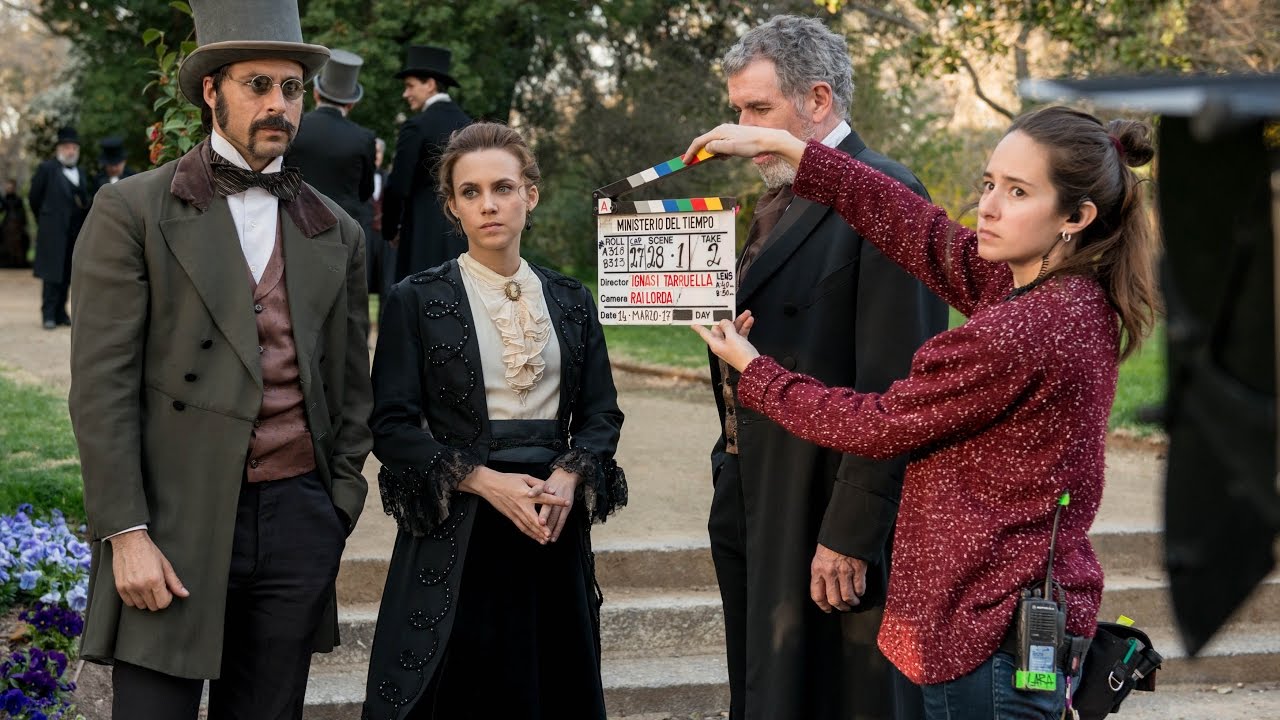 Un día en el rodaje de 'El Ministerio del Tiempo'