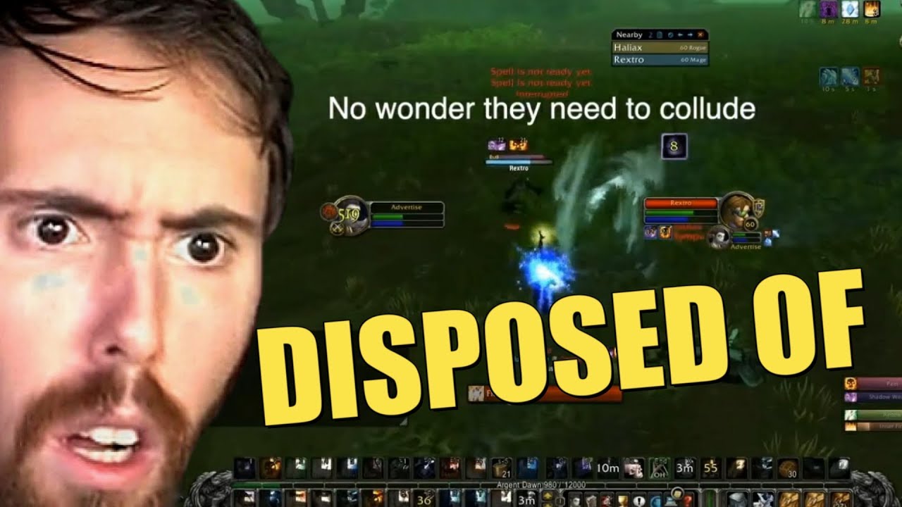Asmongold Reacts To Disposing Of The Olympus Devilsaur Mafia -  Advertise Shadow Priest