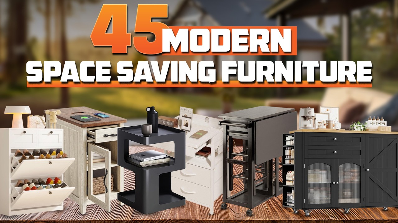 45 Modern Space Saving Furniture on Amazon for Small Homes