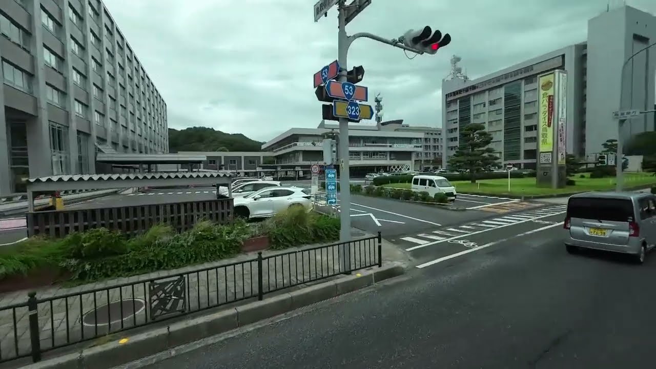 【Japan Bus】Bus from Tottori Airport to Tottori Station.