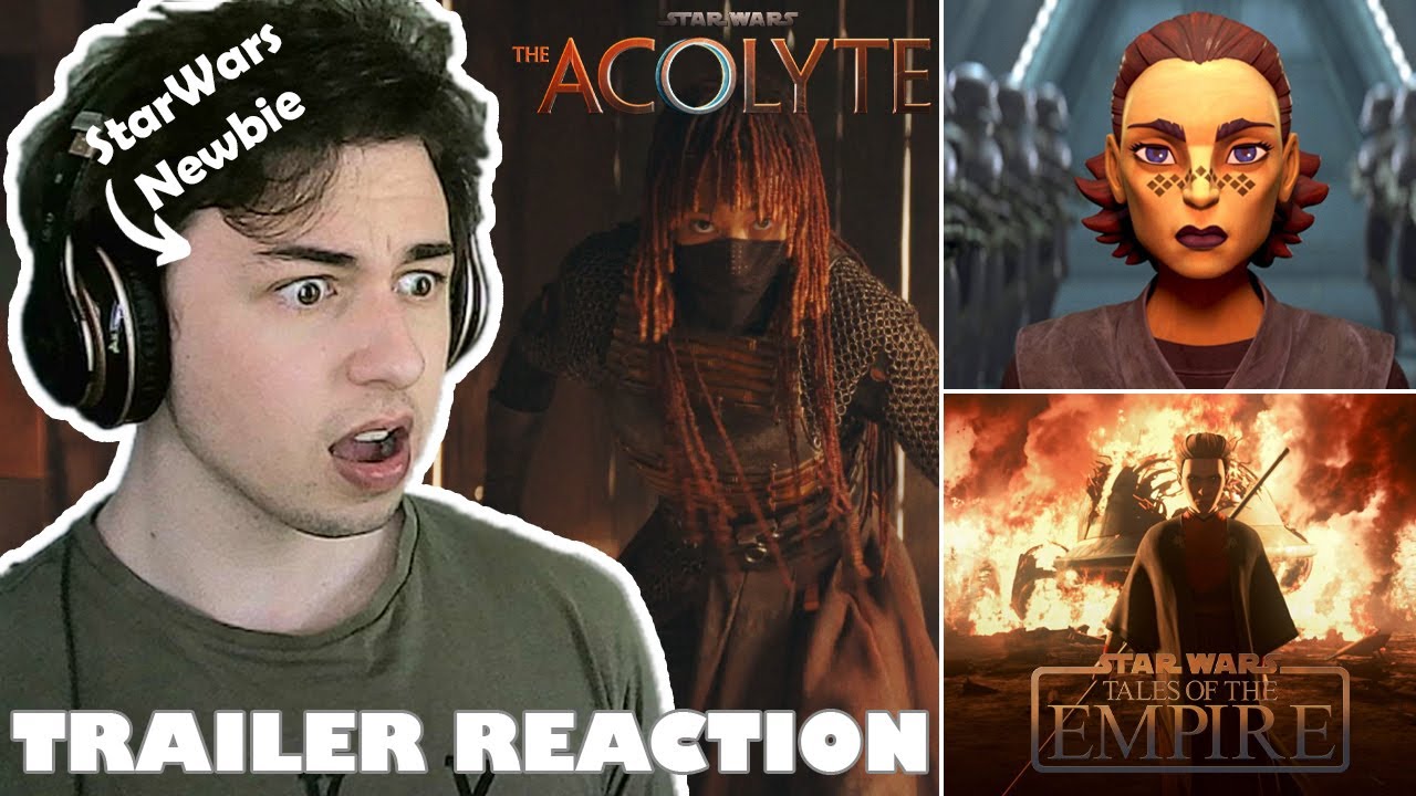HOW WERE THESE TWO SO DIFFERENT!?! Star Wars: Acolyte + Tales Of The Empire | Trailer Reaction
