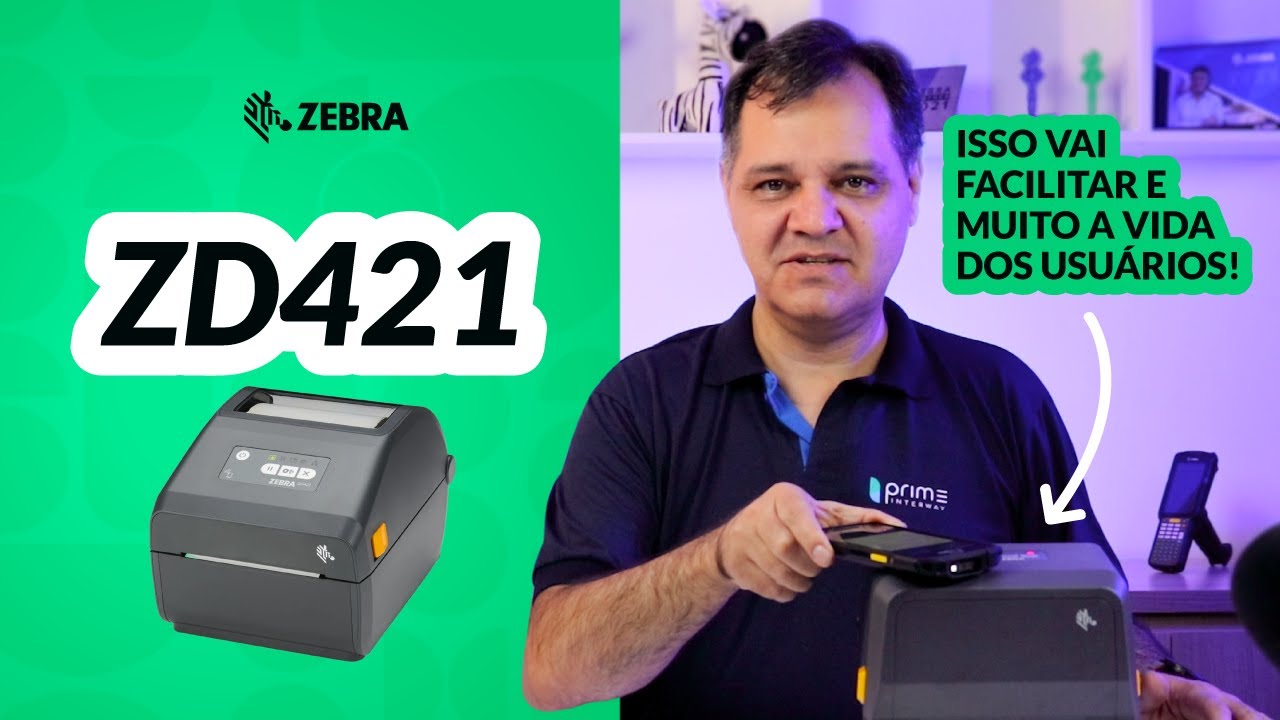 REVIEW #02 - IMPRESSORA TÉRMICA DE ETIQUETAS ZD421 DA ZEBRA
