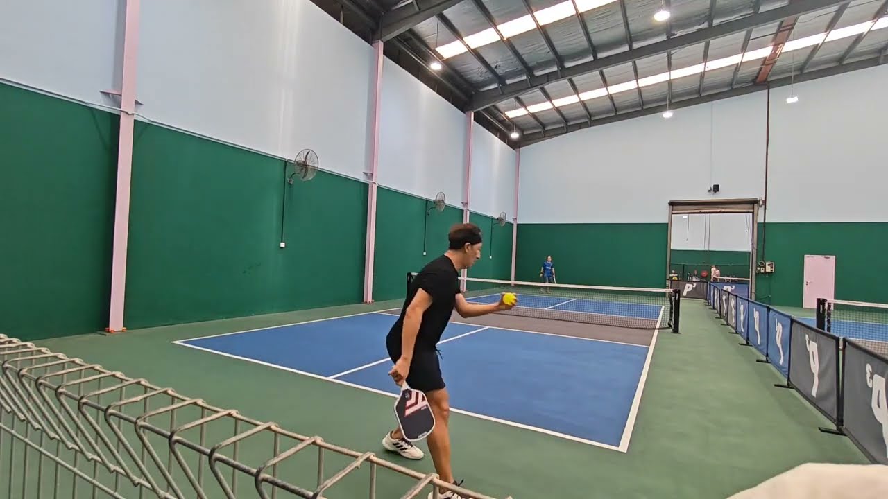 Pickleball Singles w Mark Lee, DUPR 3.9 27 October 2025