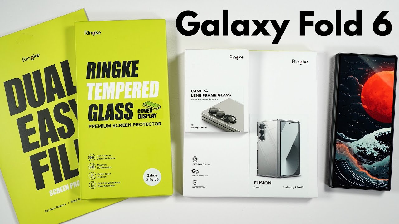 Galaxy Z Fold 6 RINGKE Cases & Accessories - Drop & Scratch Tests