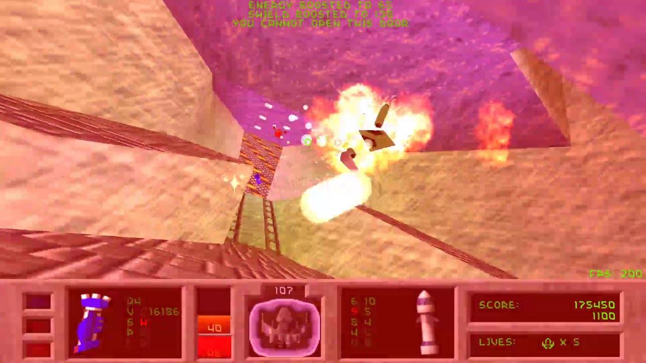 Descent 2 Insane no reloads playthrough
