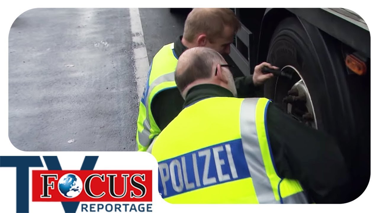 LKW mit defekten Bremsen auf der A2 - Unterwegs mit der Autobahnpolizei | Focus TV Reportage