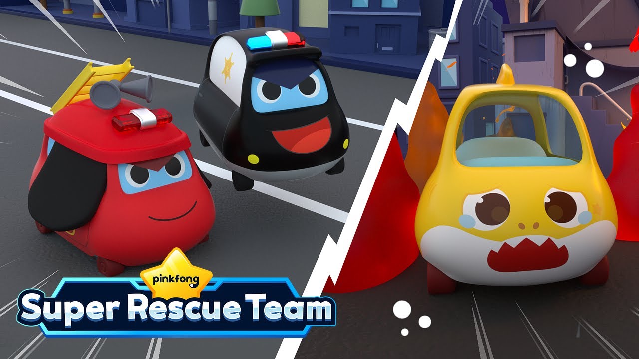 Go! Go! Super Rescue Team! | Baby Shark Toy | Pinkfong Super Rescue Team - Kids Songs & Cartoons
