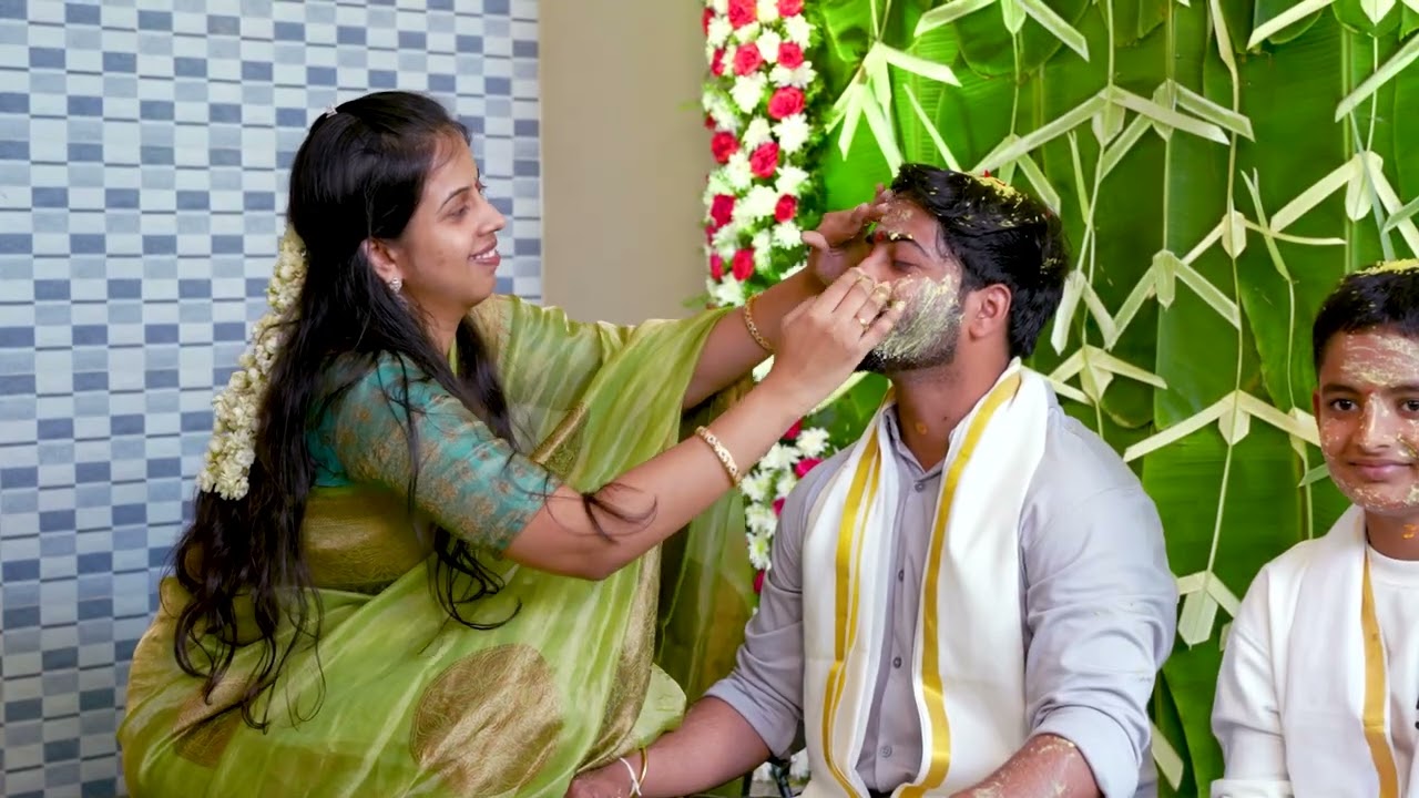 Groom Haldi Ceremony Full Video 💛| Indian Wedding Rituals & Fun
