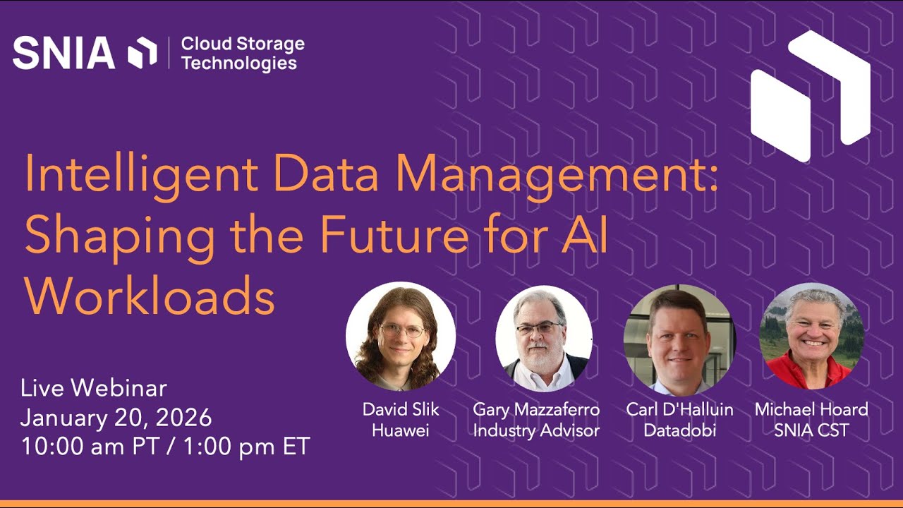 Intelligent Data Management: Shaping the Future for AI Workloads