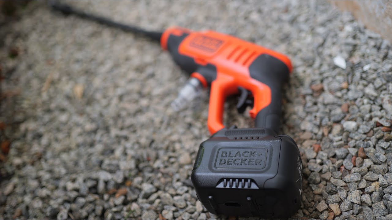 Black & Decker Cordless Pressure Washer - Unboxing/Review