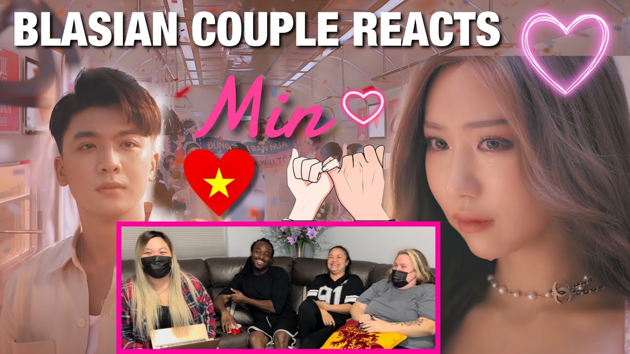 BLASIAN COUPLE REACTS to VIET MUSIC 🇻🇳 MIN - Trên Tình Bạn Dưới Tình Yêu 👩‍❤️‍👨