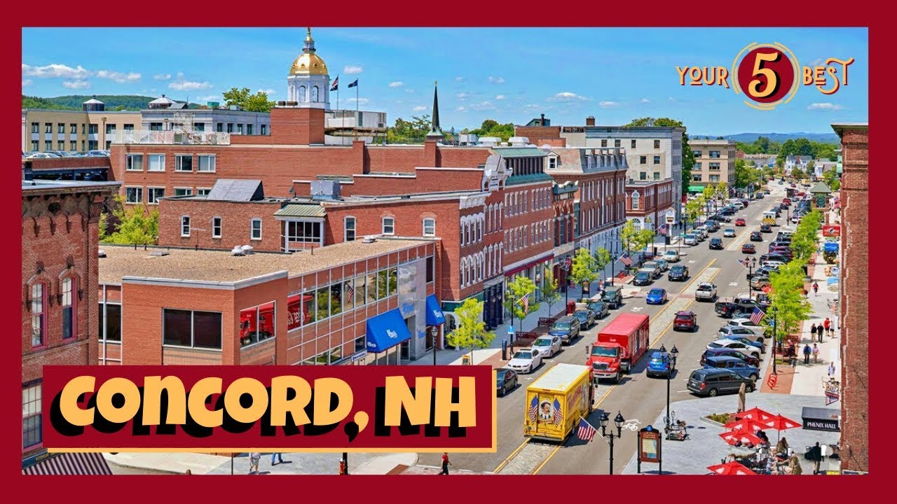 CONCORD, NEW HAMPSHIRE Drone Video Tour