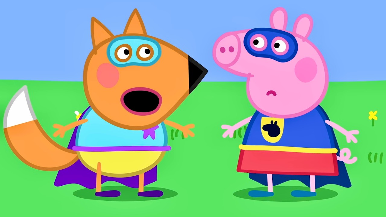 ¡Peppa Pig se Convierte en Superhéroe! 🐷🦸‍♂️ Los Cuentos de Peppa Pig 🐽 Toon Mania Dibujos Animados