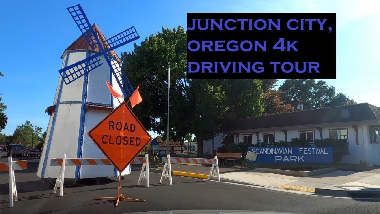 Junction City, Oregon | 4k Driving Tour