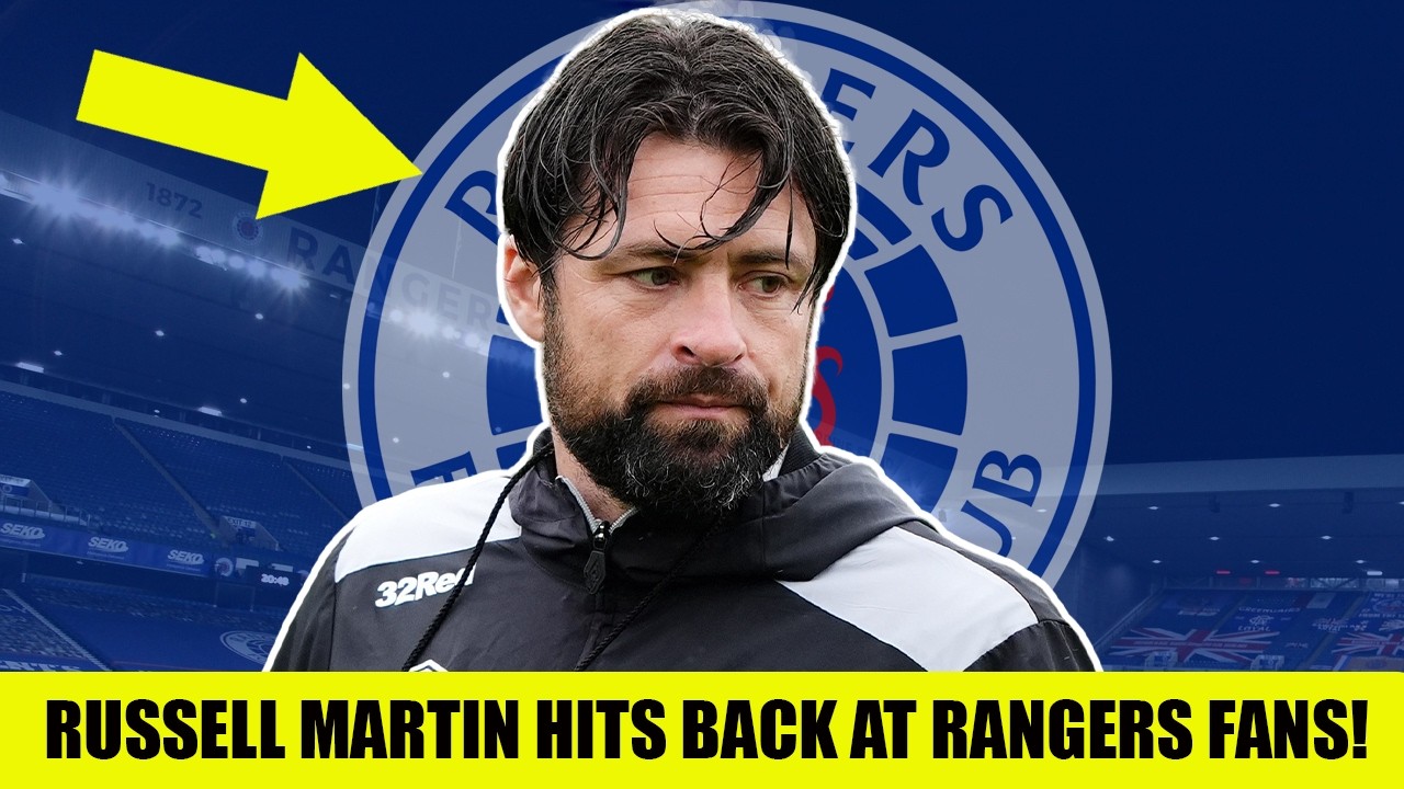 Russell Martin FIRES BACK At Rangers Fans After ‘Kids Were BANNED From Ibrox’