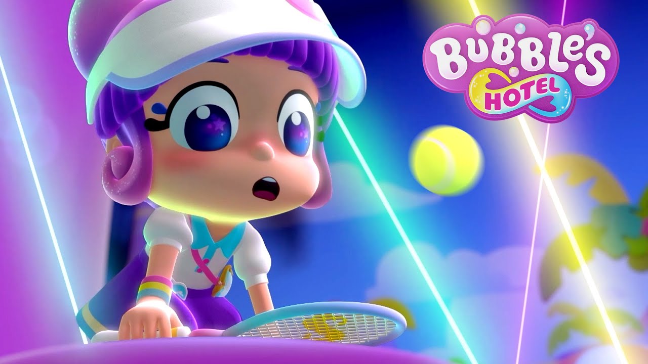 Bubble Ball 🎾 and More Bubble's Hotel Full Episodes 🫧 Fun Sporty Cartoon for Girls! 🥇