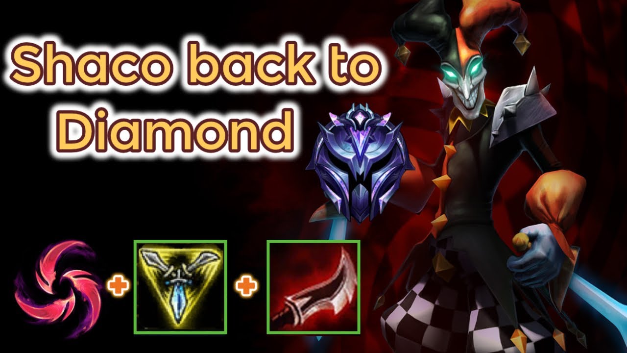 Shaco carrying Platin 1 [League of Legends] Full Gameplay - Infernal Shaco