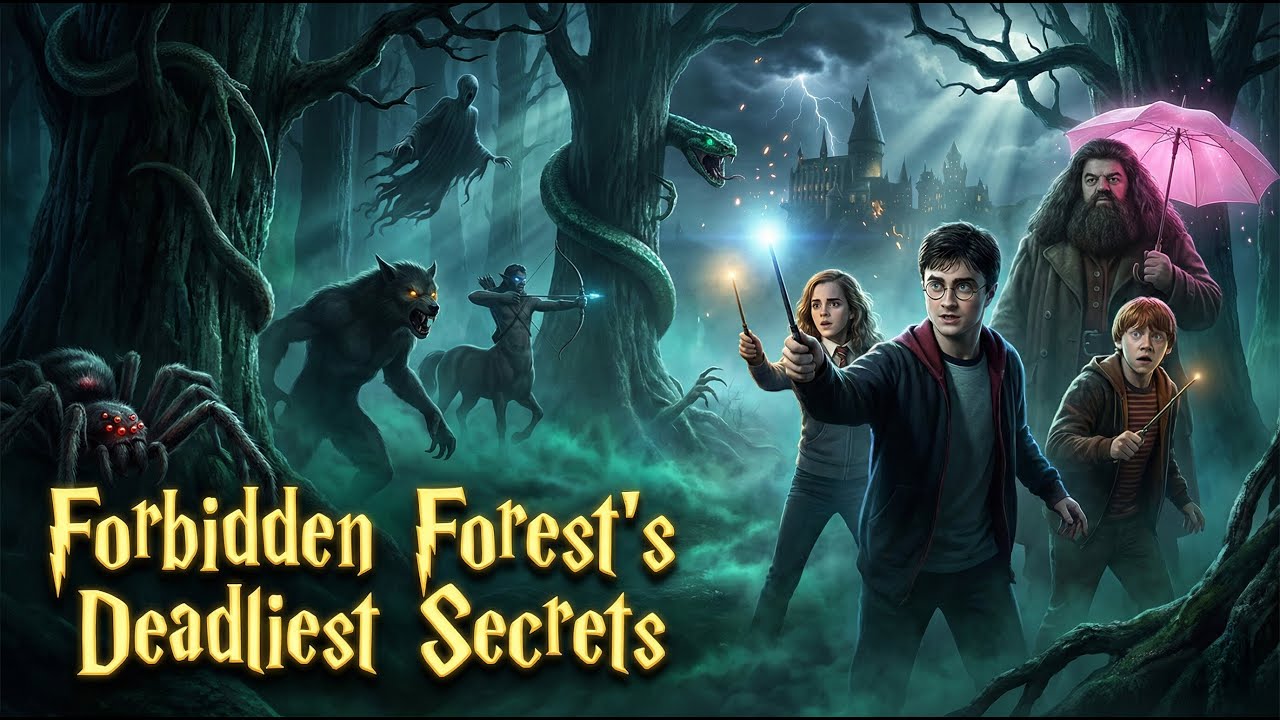 Top 10 Most Mysterious & Deadly Creatures Lurking in Hogwarts' Forbidden Forest