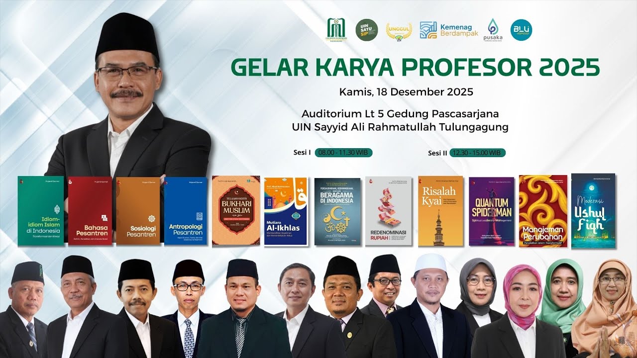 LIVE GELAR KARYA PROFESOR 2025