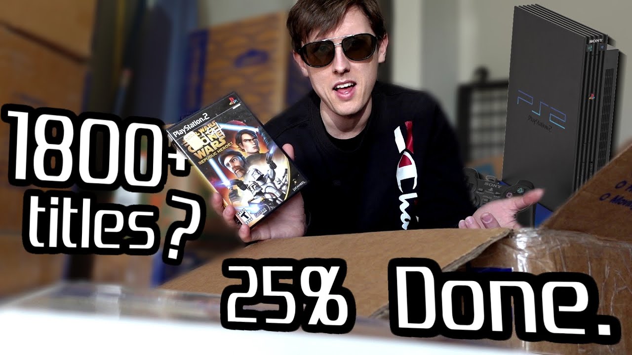 Я на 25% завершил сбор ВСЕХ игр для PS2.