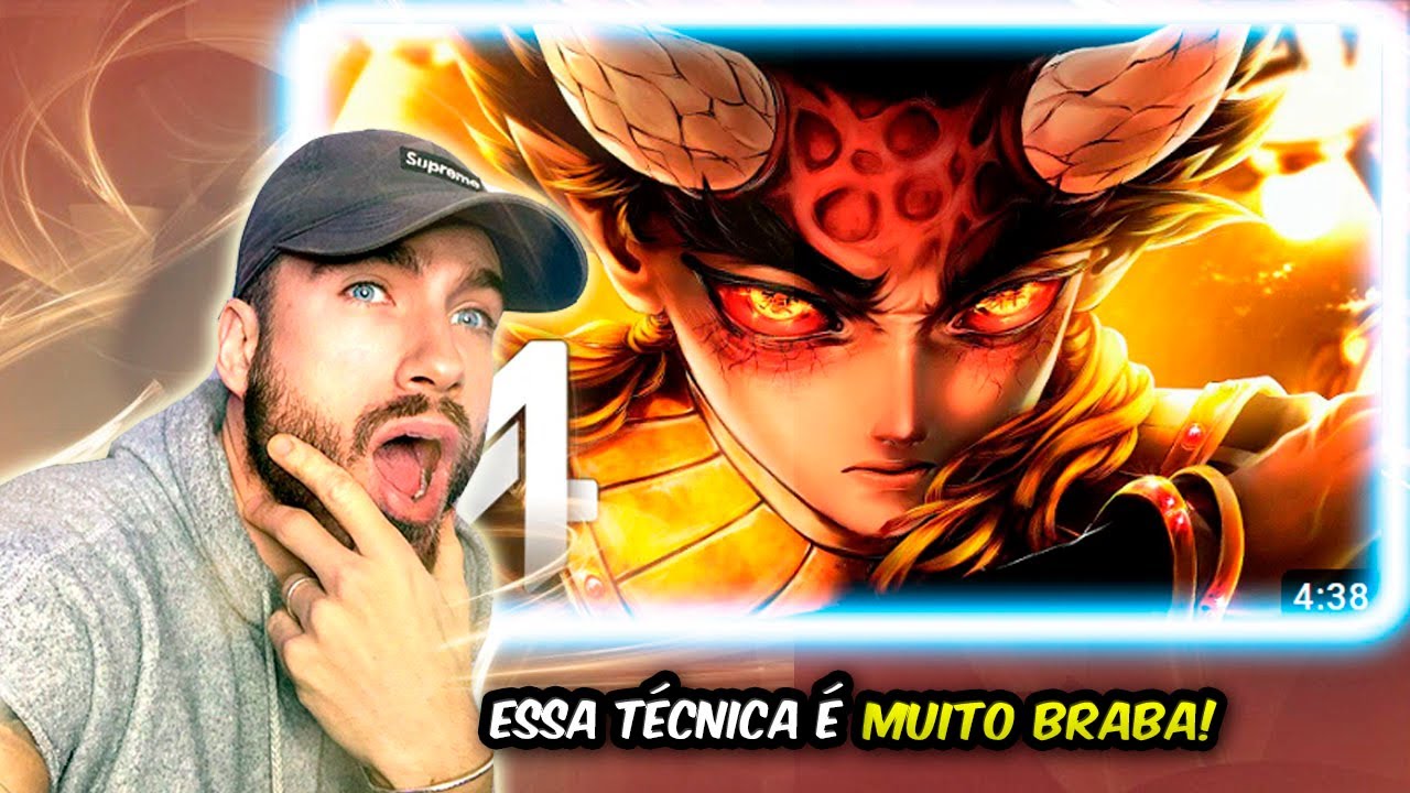 Hantengu (Kimetsu no Yaiba) - Lua Superior Quatro | M4rkim  (REACT, ANÁLISE)