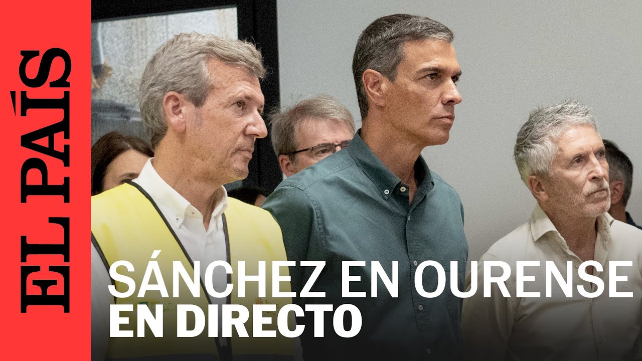 DIRECTO | Incendios Ourense: Pedro Sánchez acude al Centro de Coordinación Operativo Contraincendios