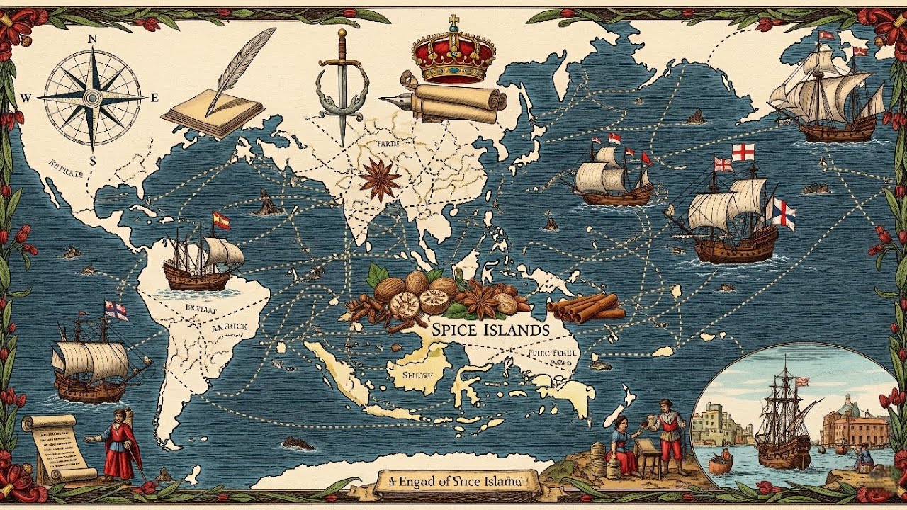 Spice Islands: The History of the World&rsquo;s Legendary Nutmeg and Clove Islands #SpiceIslandsHistory