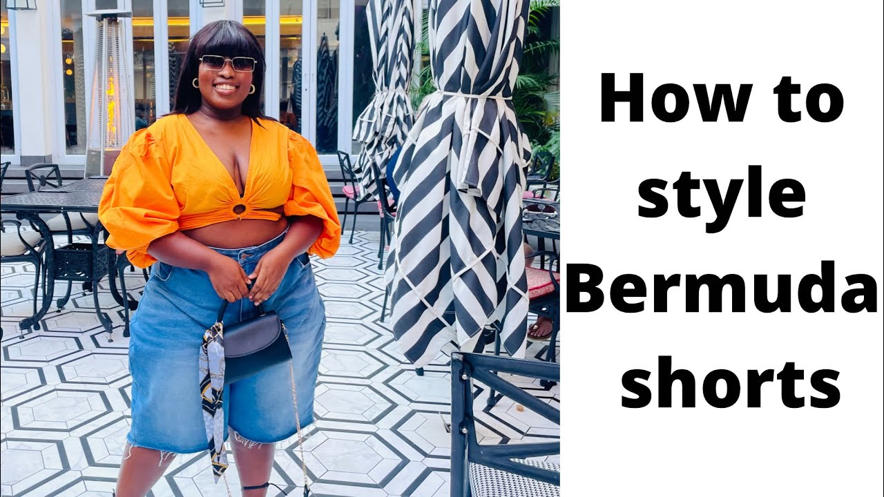 How to style Bermuda shorts| plus size style | outfit ideas
