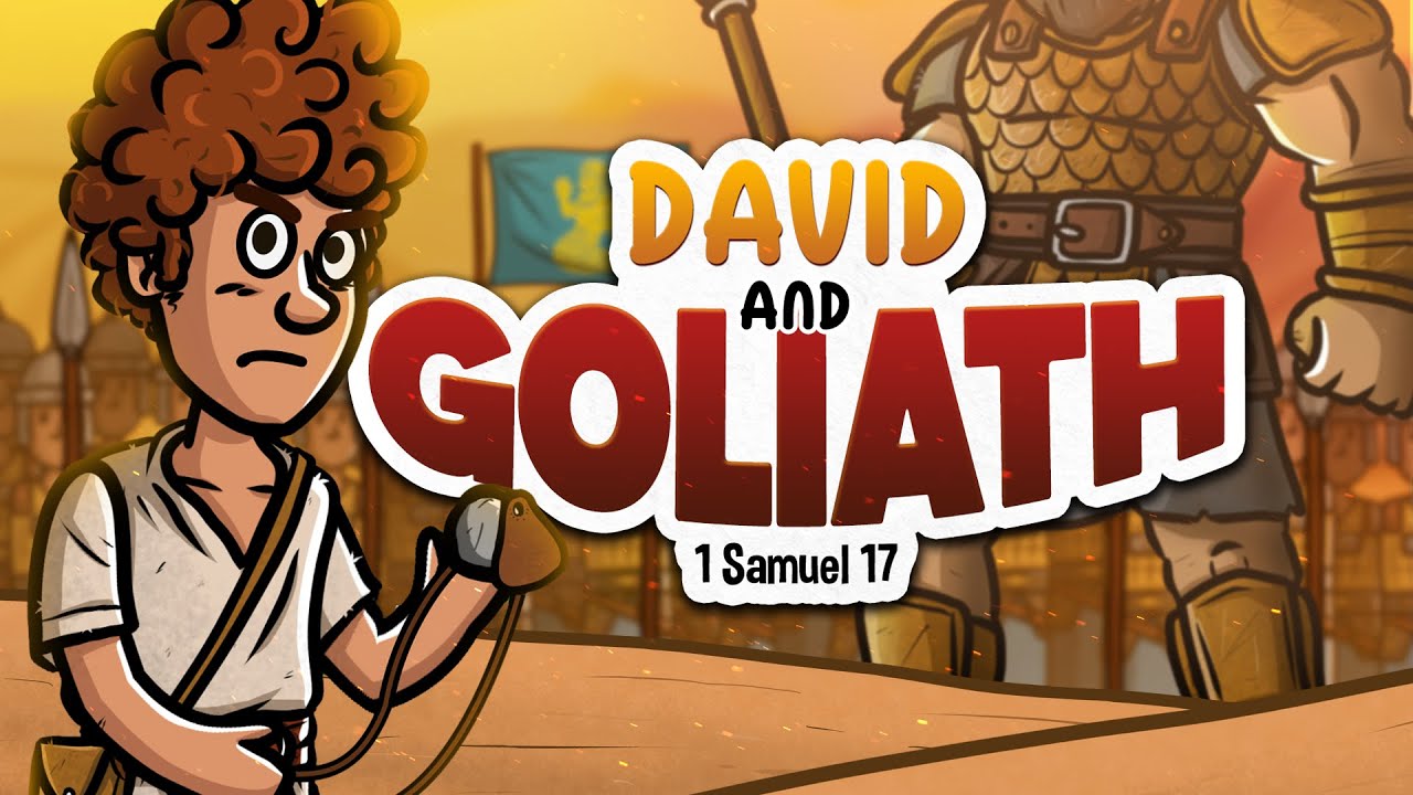 David and Goliath ⚔️🪨 | The battle against the Giant | Animated Bible Story | My First Bible | 57