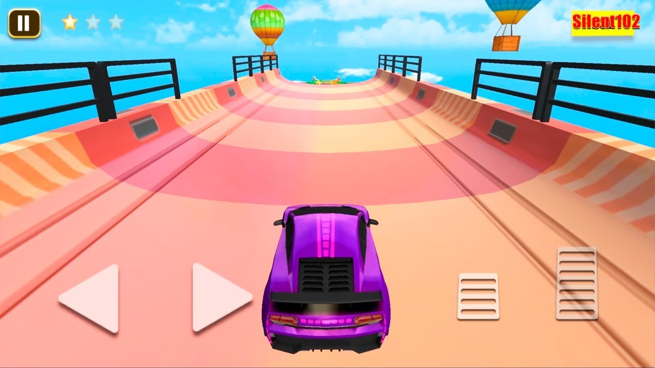 Mega Ramp Amazing Purple Sport Car Tracks, Stunts & Racing Game #9 - By Silent102 Gamedy
