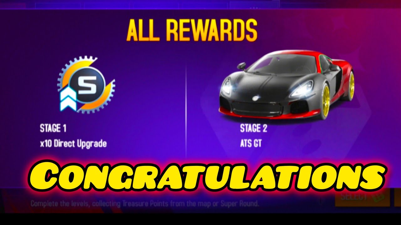 Winning Treasure Rush 😍 ATS GT Asphalt 8