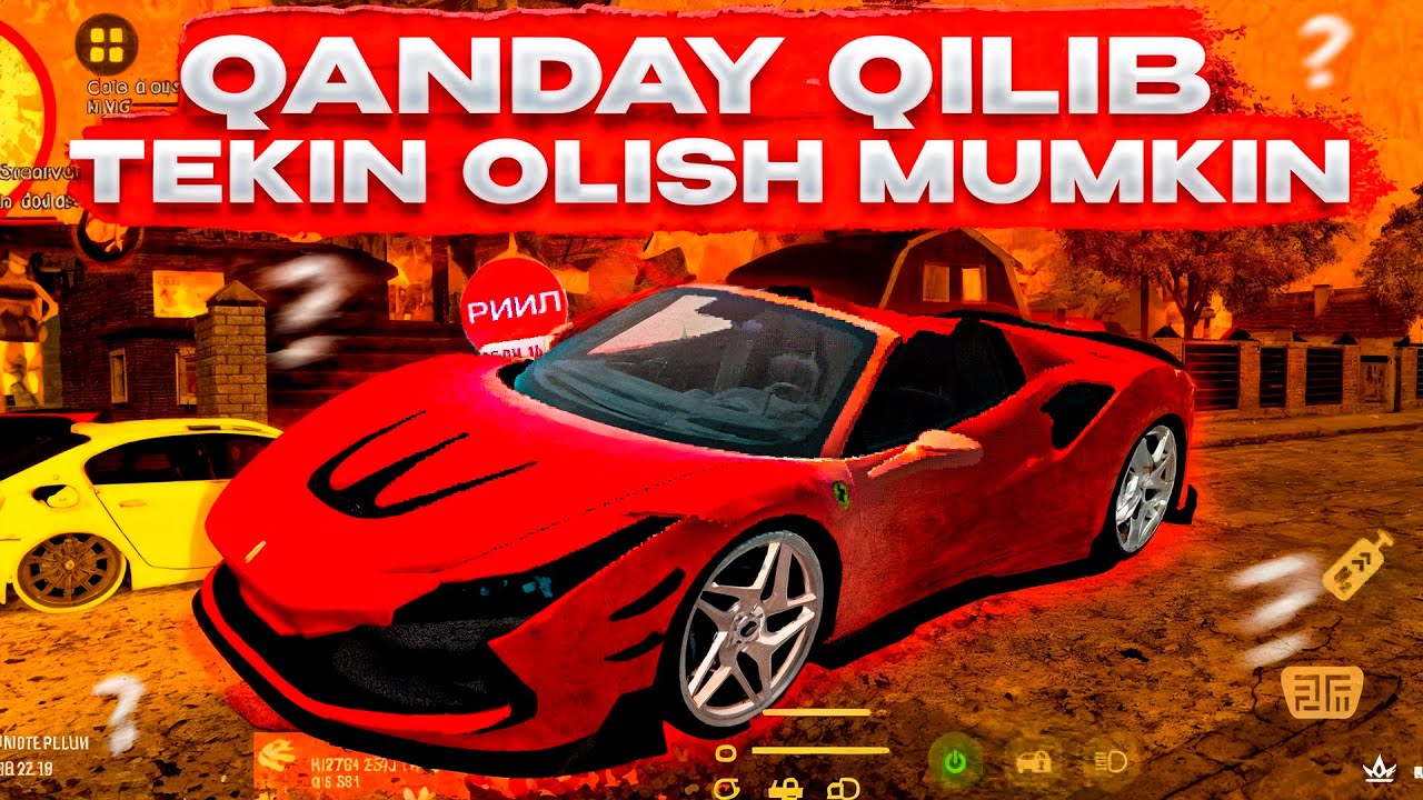 GRAND MOBILE RP 2025 | Tekin FERRARI Mashina! Riil Sobitiyani To‘liq Bajaramiz 🚗💨