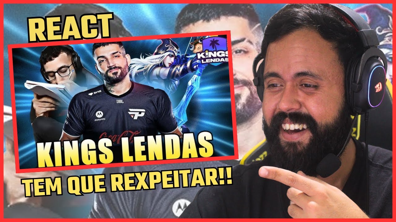 TCHEBA REACT: BRTT VOLTOU AO SEU PRIME na KINGS LENDAS