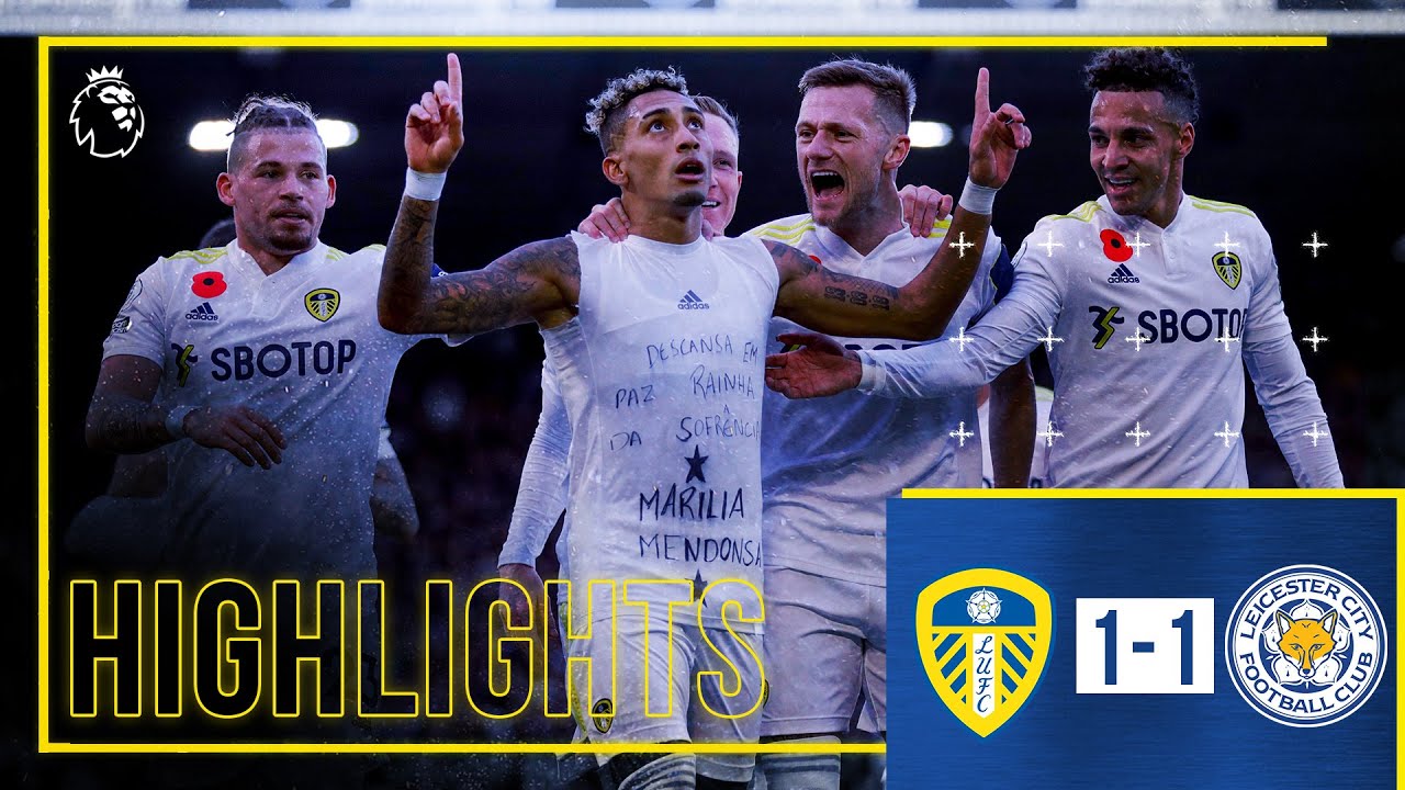 Highlights: Leeds United 1-1 Leicester City | RAPHINHA SCORES AGAIN! | Premier League