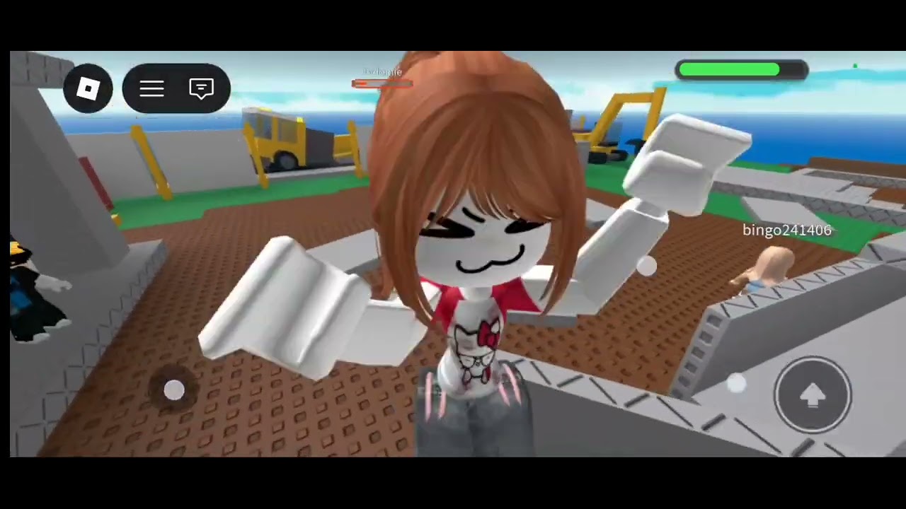 Jugando natural disaster 💝💝 #roblox 