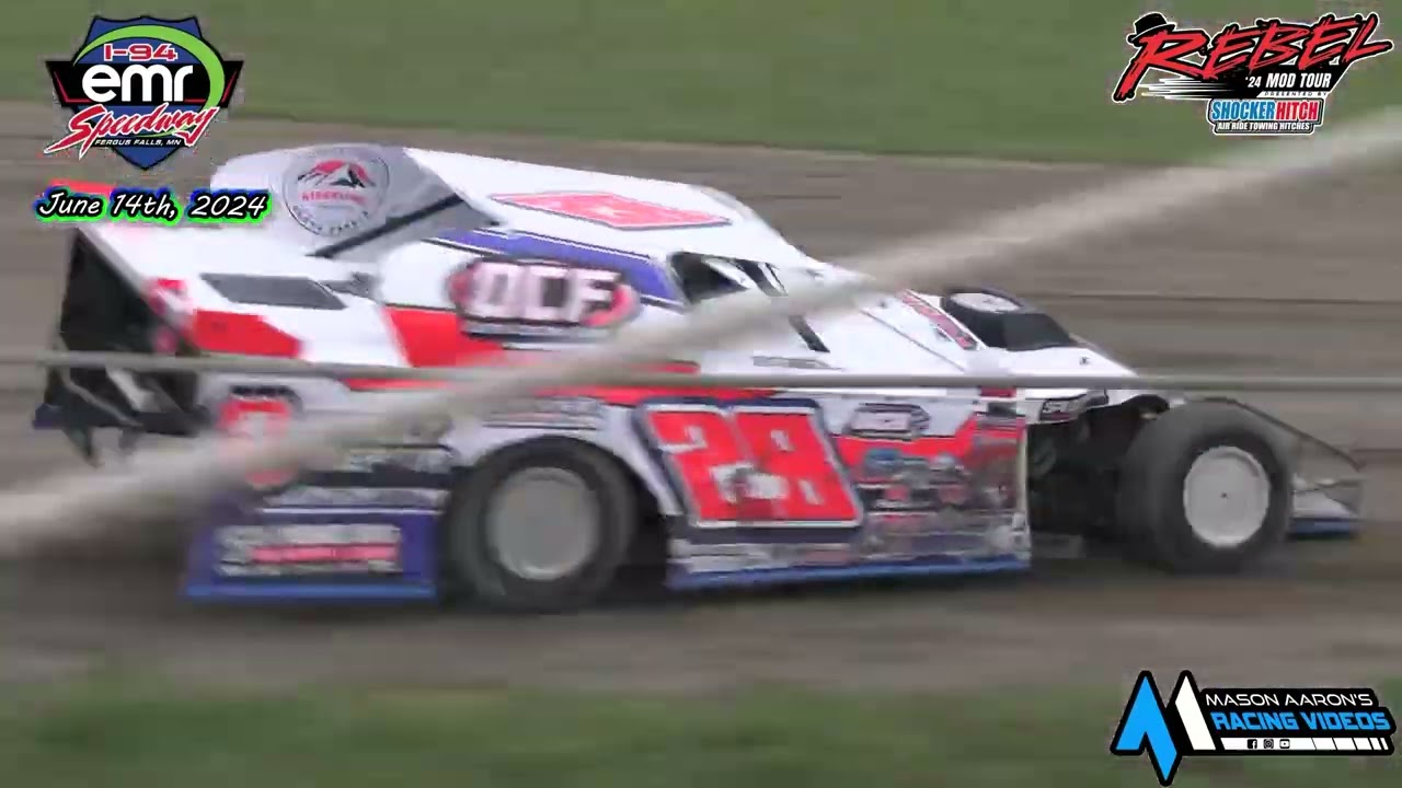 I-94 emr Speedway WISSOTA Midwest Modified Heats (Rebel MOD Tour) (6/14/24)