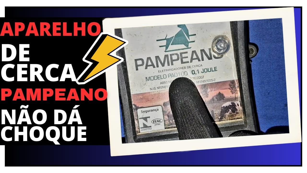 Como CONSERTAR aparelho de cerca PAMPEANO que não DÁ CHOQUE?