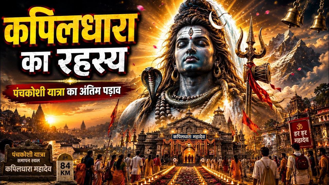 पंचकोशी यात्रा का अंतिम पड़ाव 🙏 कपिलधारा महादेव का रहस्य | Kashi Panchkoshi Yatra 2026 | Kapildhara