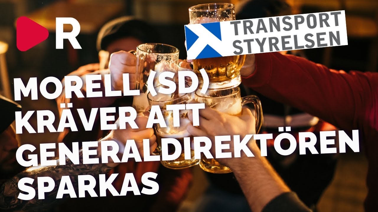 PEth-skandalen: Morell (SD) kr&auml;ver att generaldirekt&ouml;ren sparkas