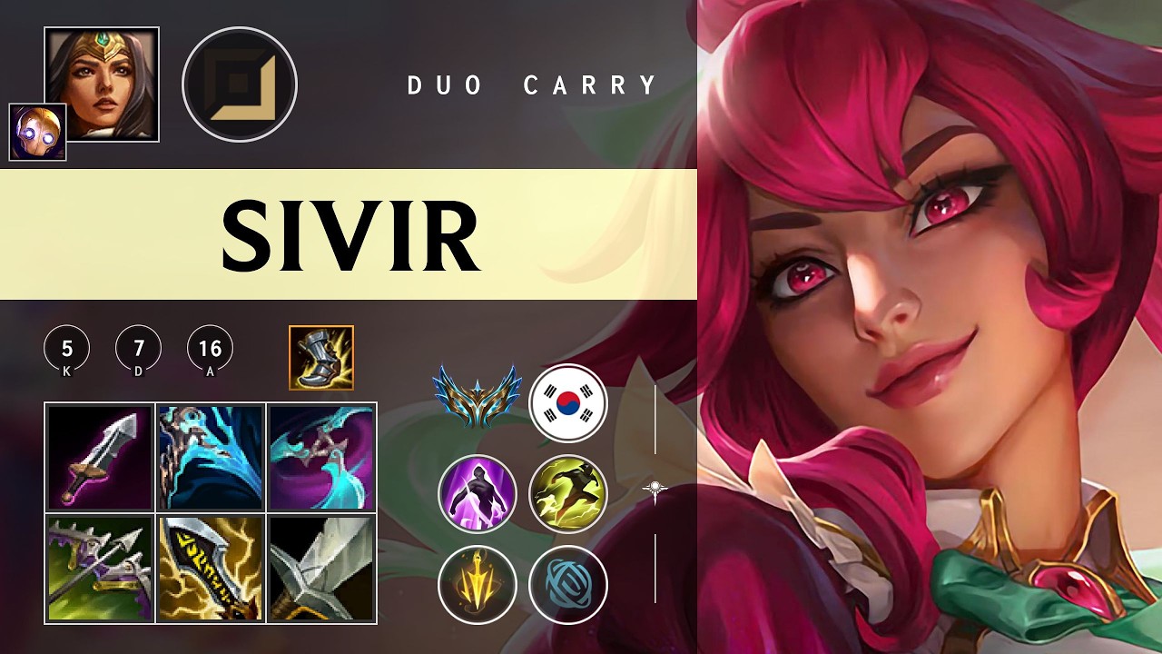 Sivir ADC vs Vel'Koz - KR Challenger Patch 26.04