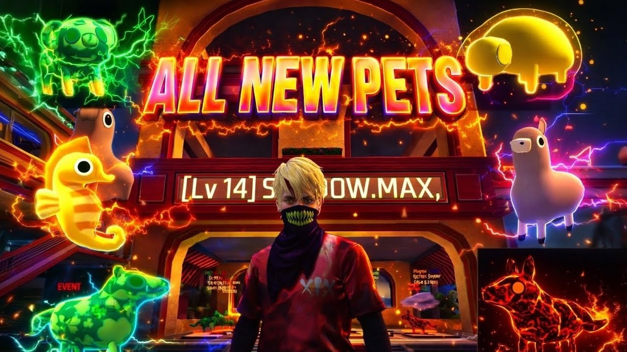 New all pets trick🤫, super trick👍, all new mythic pets finally😱, #freefire #steelapet #newpet 