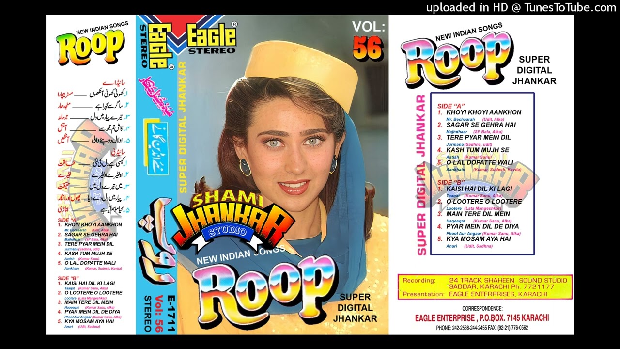 Sagar Se Gehra Hai Pyar Hamara | S.P. Bala, Alka | Majhdhaar 1996